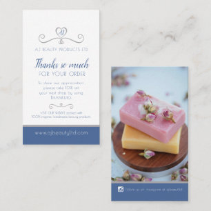 Beauty Health Company Foto für Wiederholungskunden Visitenkarte