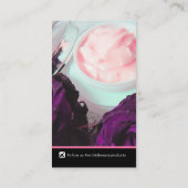 Beauty Health Company Foto zur Förderung des Wiede Visitenkarte (Rückseite)