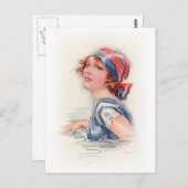 Beauty im Badebereich (2) Postkarte (Vorne/Hinten)