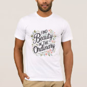 Beauty im normalen T-Shirt (Vorderseite)