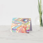 Beauty in Bat Mitzvah Danke Karte (Vorderseite)