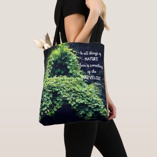 Beauty In Nature Vines Inspirational Quote Tasche (Von Nahem)