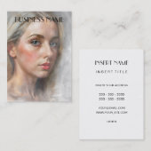 Beauty Influencer Visitenkarte (Vorne/Hinten)