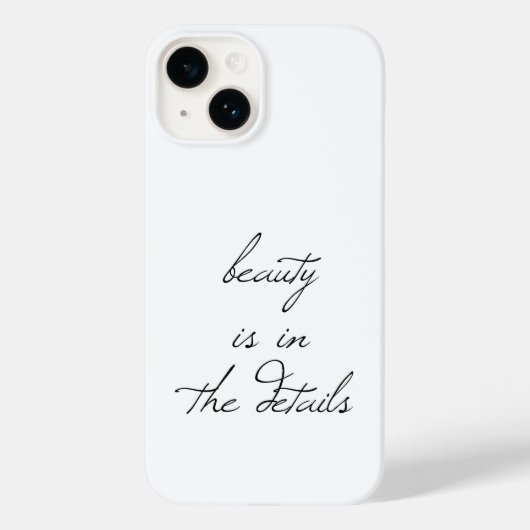 Beauty iPhone Case (Rückseite)