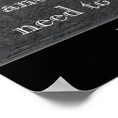 Beauty is truth -Keats quote - art print Poster (Ecke)