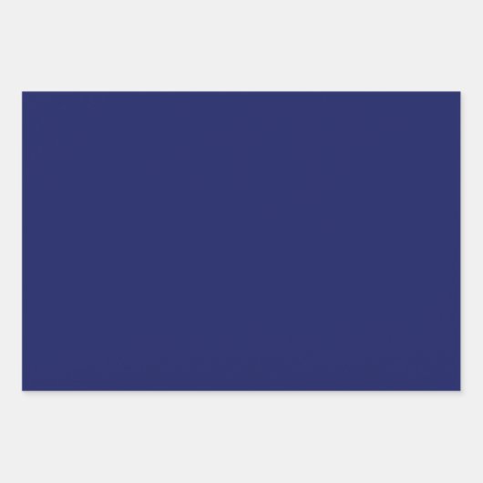 Beauty Lined Speckle Blue Geschenkpapier Set (Vorderseite 3)