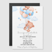 Beauty Loved Baby Shower Invitation  Magneteinladung (Vorne/Hinten)
