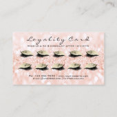 Beauty Loyalty Card 10 Makeup Lashes Treuekarte (Rückseite)