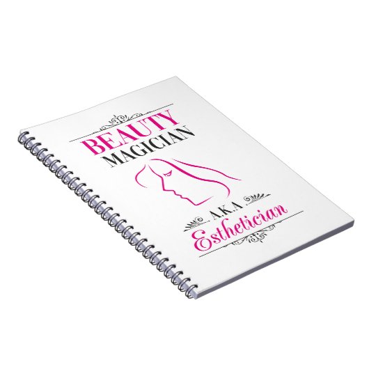 Beauty magician aka esthetician notizblock (Rechte Seite)