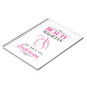 Beauty magician aka esthetician notizblock (Linke Seite)