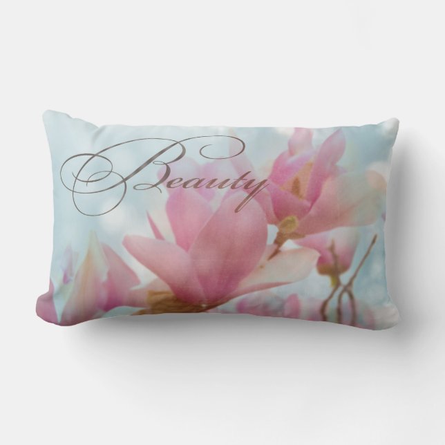 Beauty Magnolia Pillow Lendenkissen (Vorderseite)
