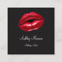 Beauty Makeup Artist Business Cards