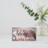 Beauty Makeup Artist Rose Locarno Visitenkarte (Stehend Vorderseite)