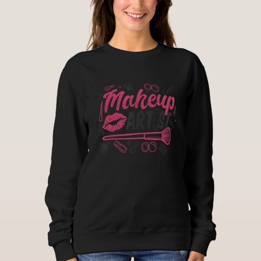 Beauty Makeup Ist Sweatshirt (Vorderseite)