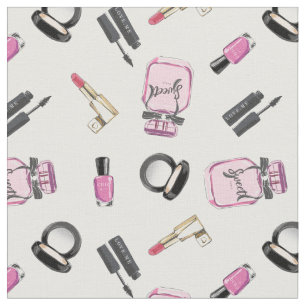 Beauty Makeup Muster Stoff