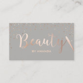 Beauty Makeup Rose New Orleans Club Treuekarte (Vorderseite)