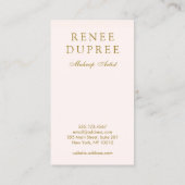 Beauty Nail Salon 10 Punch Kundenloyalty Treuekarte (Rückseite)