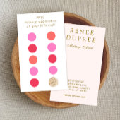 Beauty Nail Salon 10 Punch Kundenloyalty Treuekarte