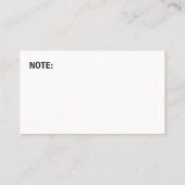 Beauty Nails Manicure Design Visitenkarte (Rückseite)