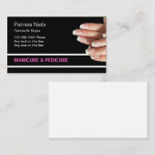 Beauty Nails Visitenkarten Visitenkarte (Vorne/Hinten)