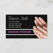 Beauty Nails Visitenkarten Visitenkarte (Vorderseite)