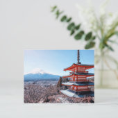 Beauty of Japan Postkarte (Stehend Vorderseite)