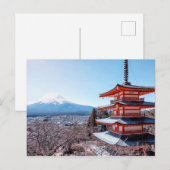 Beauty of Japan Postkarte (Vorne/Hinten)