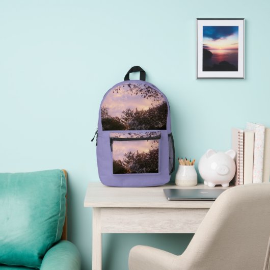 Beauty of the Dusk Backpack Bedruckter Rucksack (InSitu)