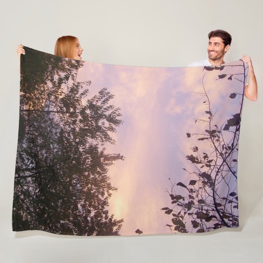 Beauty of the Dusk Fleece Blanket (Beispiel)