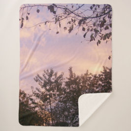 Beauty of the Dusk Sherpa Blanket Sherpadecke