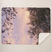 Beauty of the Dusk Sherpa Blanket Sherpadecke (Vorderseite (Horizontal))