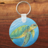 Beauty of the turtle schlüsselanhänger (Vorderseite)