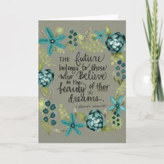 Beauty of Their Dreams, Eleanor Roosevelt Karte