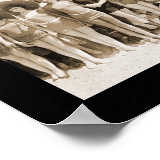 Beauty Pageant Foto 1925 Poster (Ecke)