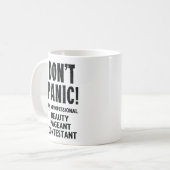 Beauty Pageant Teilnehmer Kaffeetasse (Vorderseite Links)
