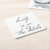 Beauty Paper Untersetzer (angewinkelt)