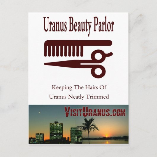 Beauty Parlor Postkarte (Vorderseite)