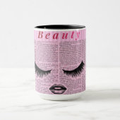 Beauty Pink Feminine Combo Mug – Fashion Aesthetic Tasse (Zentrum)