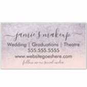 Beauty Pink Imitate Glitzer Aufkleber (Vorderseite)