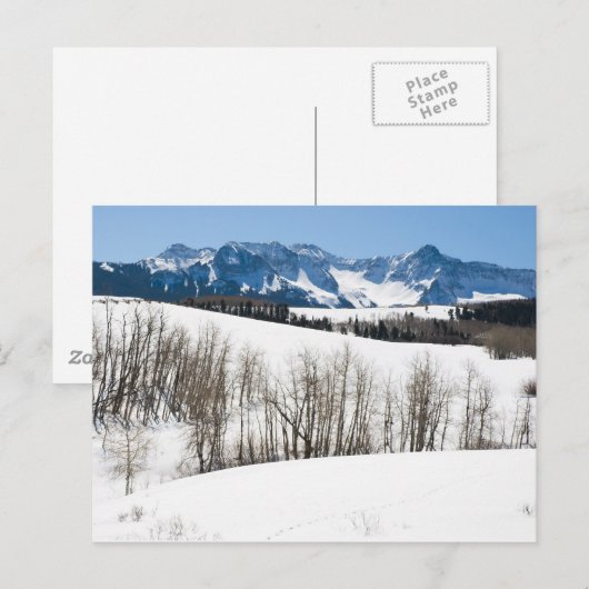 Beauty Postkarte (Vorne/Hinten)