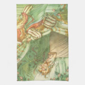Beauty Princess, Vintage Märchen Handtuch (Vertikal)