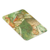 Beauty Princess, Vintage Märchen Magnet (Rechte Seite)