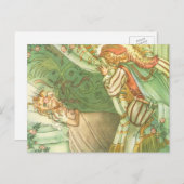 Beauty Princess, Vintage Märchen Postkarte (Vorne/Hinten)