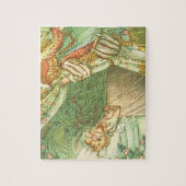 Beauty Princess, Vintage Märchen Puzzle (Vertikal)