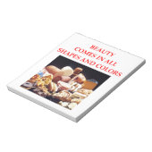 Beauty-Produkte Notizblock (Rotiert)