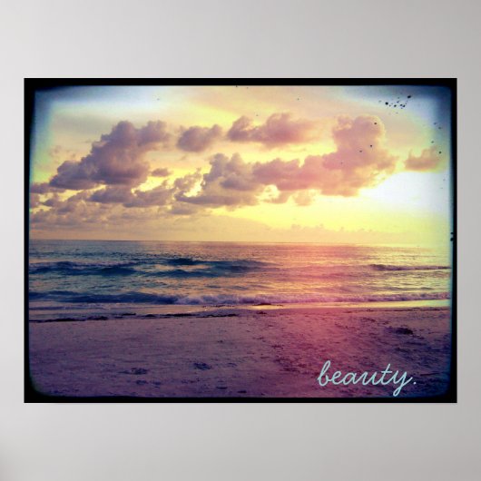 Beauty-Produkte. Poster (Vorne)