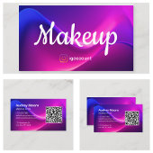 Beauty Professionals Makeup Artist QR Code Visitenkarte