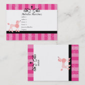 Beauty Puppy Visitenkarte (Vorne/Hinten)