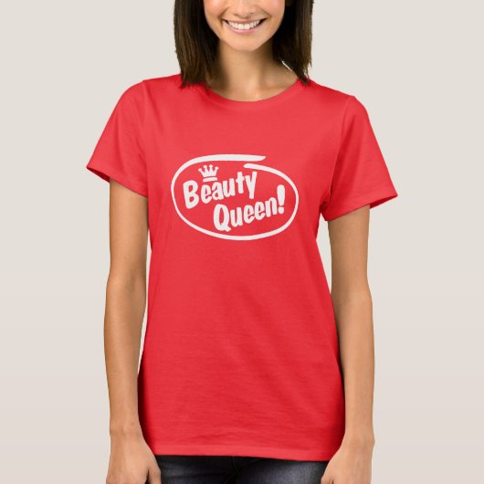 Beauty Queen Dark T - Shirt (Vorderseite)