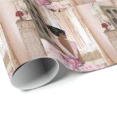 Beauty Queen Geschenkpapier (Rolleneckpunkt)